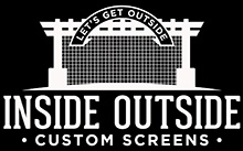 Inside Outside Custom Screens Logo
